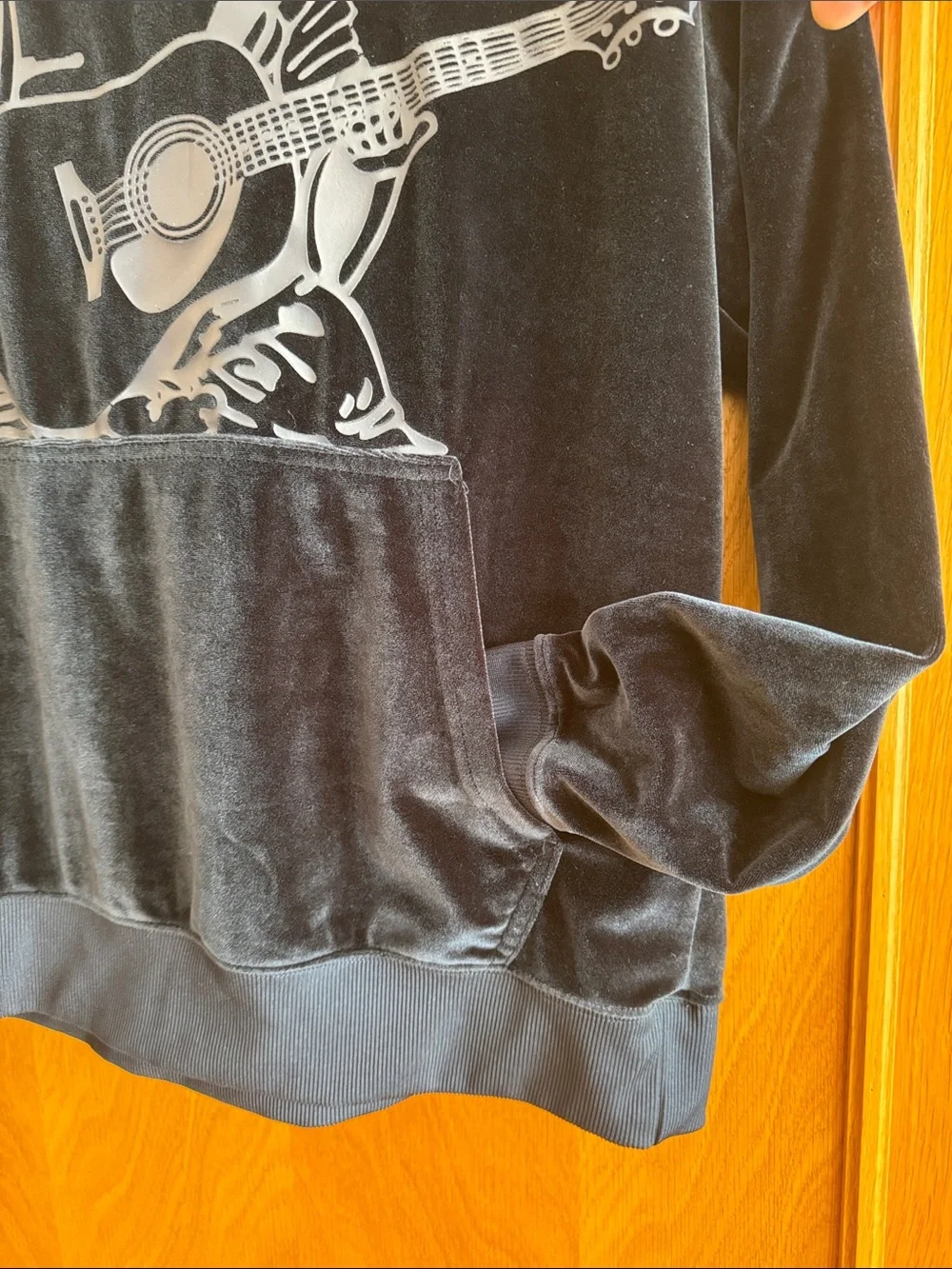 True Religion Buddha Velour Hoodie Mens Size XL